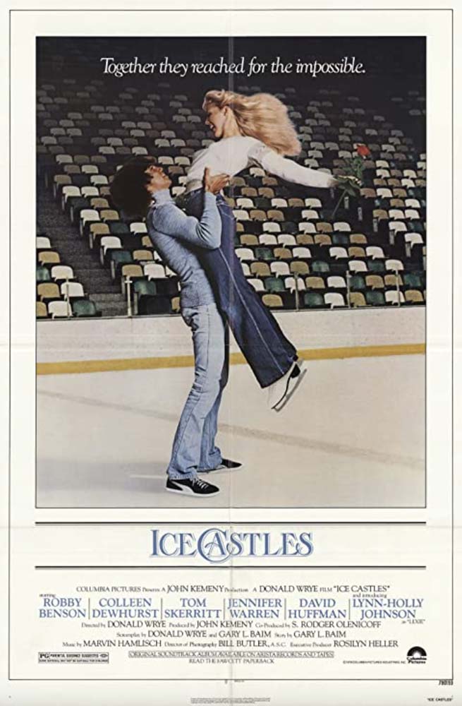 <em>Ice Castles</em> premieres. The film includes the song “Through the Eyes of Love.”